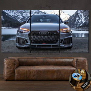 Audi RS4 ABT Canvas FREE Shipping Worldwide!! - Sports Car Enthusiasts
