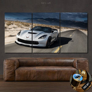 Chevrolet Corvette Z06 Canvas FREE Shipping Worldwide!! - Sports Car Enthusiasts