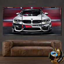 Laden Sie das Bild in den Galerie-Viewer, BMW M4 GT4 Canvas 3/5pcs FREE Shipping Worldwide!! - Sports Car Enthusiasts