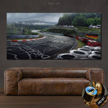 Load image into Gallery viewer, Nurburgring Canvas FREE Shipping Worldwide!! - Sports Car Enthusiasts