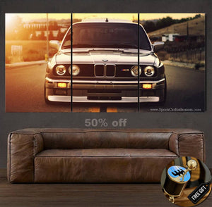 BMW E30 M3 Canvas FREE Shipping Worldwide!! - Sports Car Enthusiasts