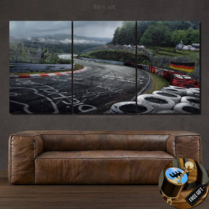 Nurburgring Canvas FREE Shipping Worldwide!! - Sports Car Enthusiasts