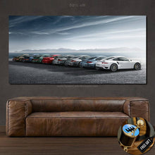 Load image into Gallery viewer, Porsche Evolution Canvas FREE Shipping Worldwide!! - Sports Car Enthusiasts