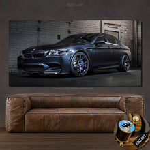 Laden Sie das Bild in den Galerie-Viewer, BMW M5 Canvas FREE Shipping Worldwide!! - Sports Car Enthusiasts