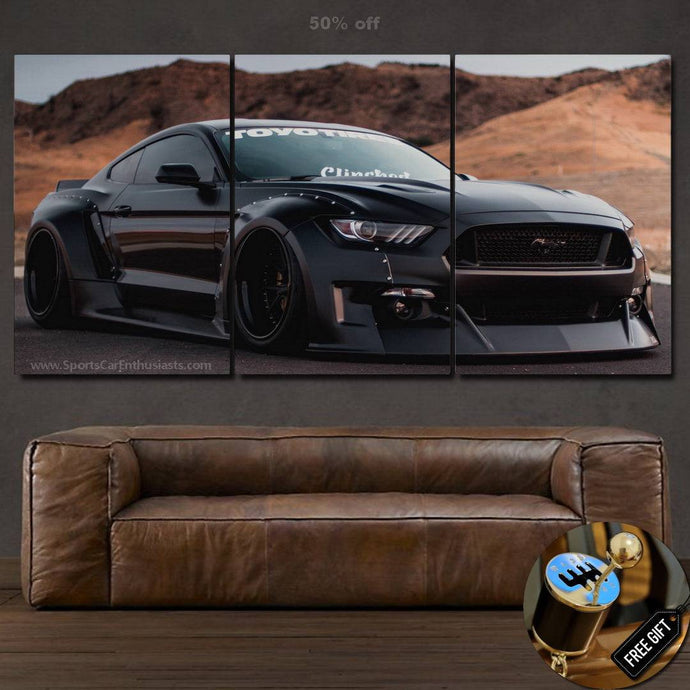 Ford Mustang Canvas FREE Shipping Worldwide!! - Sports Car Enthusiasts