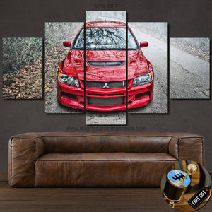 Mitsubishi Evolution EVO 9 Canvas FREE Shipping Worldwide!! - Sports Car Enthusiasts