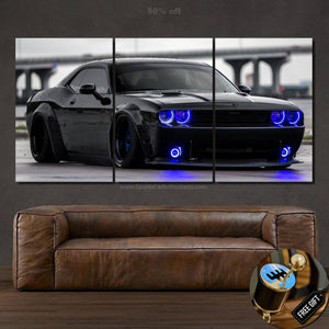 Dodge Challenger Canvas FREE Shipping Worldwide!! - Sports Car Enthusiasts