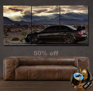 Subaru Impreza STI Canvas FREE Shipping Worldwide!! - Sports Car Enthusiasts