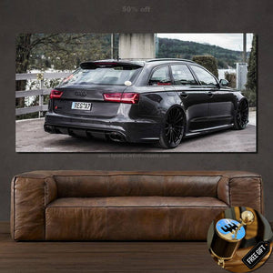 Audi RS6 MTM Canvas FREE Shipping Worldwide!! - Sports Car Enthusiasts
