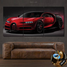 Laden Sie das Bild in den Galerie-Viewer, Bugatti Chiron Canvas FREE Shipping Worldwide!! - Sports Car Enthusiasts