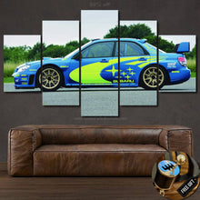 Laden Sie das Bild in den Galerie-Viewer, Subaru STI WRC Canvas FREE Shipping Worldwide!! - Sports Car Enthusiasts