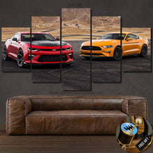 Charger l&#39;image dans la galerie, Mustang &amp; Camaro Canvas FREE Shipping Worldwide!! - Sports Car Enthusiasts