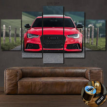 Charger l&#39;image dans la galerie, Audi RS6 Canvas FREE Shipping Worldwide!! - Sports Car Enthusiasts
