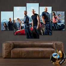 Laden Sie das Bild in den Galerie-Viewer, Fast &amp; Furious Canvas 3/5pcs FREE Shipping Worldwide!! - Sports Car Enthusiasts