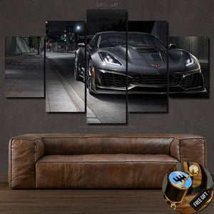 Chevrolet Corvette Canvas 3/5pcs FREE Shipping Worldwide!! - Sports Car Enthusiasts