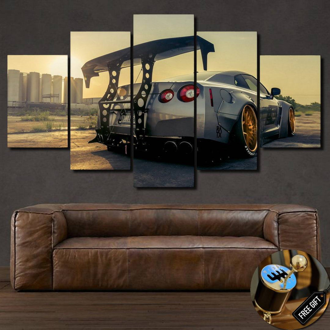 GT-R Canvas 3/5pcs FREE Shipping Worldwide!! - Sports Car Enthusiasts
