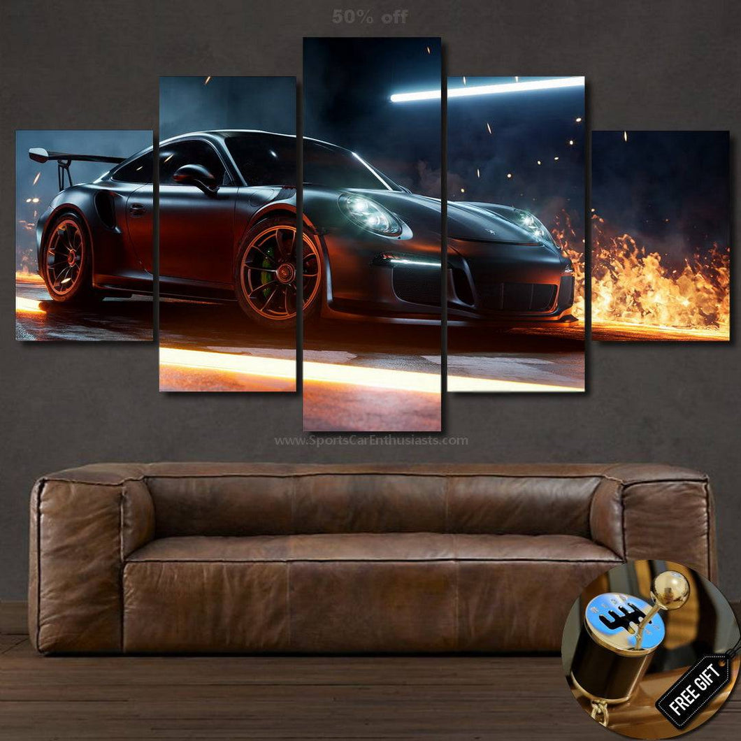 Porsche 911 Canvas FREE Shipping Worldwide!! - Sports Car Enthusiasts