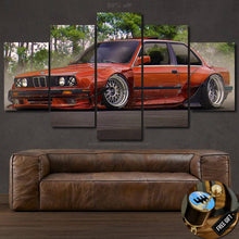 Laden Sie das Bild in den Galerie-Viewer, BMW E30 Canvas FREE Shipping Worldwide!! - Sports Car Enthusiasts