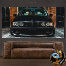 Charger l&#39;image dans la galerie, BMW E34 Canvas FREE Shipping Worldwide!! - Sports Car Enthusiasts