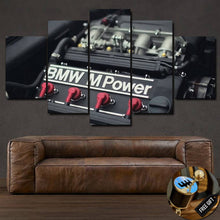 Laden Sie das Bild in den Galerie-Viewer, BMW E30 M3 Engine Canvas 3/5pcs FREE Shipping Worldwide!! - Sports Car Enthusiasts