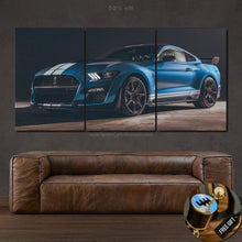 Laden Sie das Bild in den Galerie-Viewer, Ford Mustang Shelby GT500 Canvas FREE Shipping Worldwide!! - Sports Car Enthusiasts