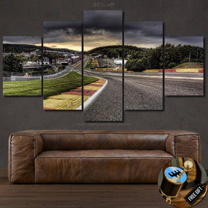 Spa Belgium 3/5pcs Canvas FREE Shipping Worldwide!! - Sports Car Enthusiasts