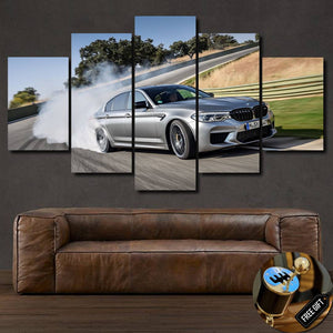 BMW M5 Canvas 3/5pcs FREE Shipping Worldwide!! - Sports Car Enthusiasts