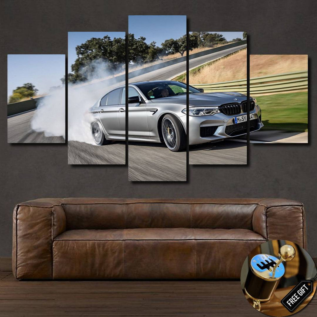 BMW M5 Canvas 3/5pcs FREE Shipping Worldwide!! - Sports Car Enthusiasts