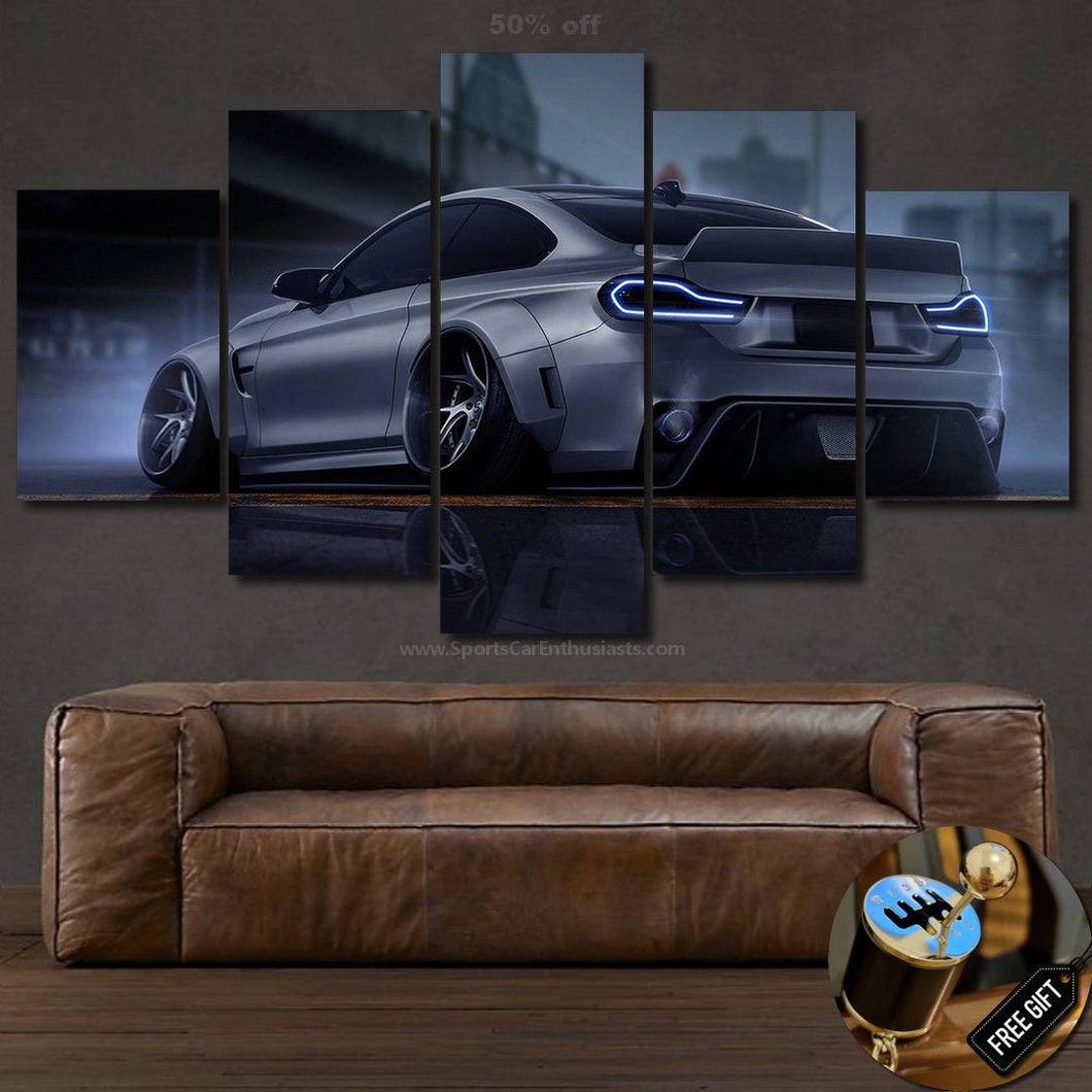 BMW M4 Canvas 3/5pcs FREE Shipping Worldwide!! - Sports Car Enthusiasts