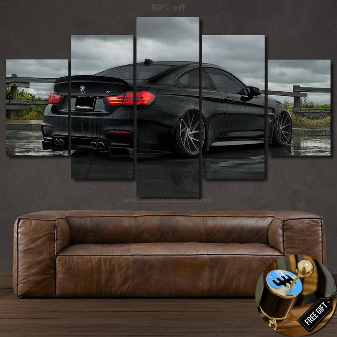 BMW M4 Canvas FREE Shipping Worldwide!! - Sports Car Enthusiasts
