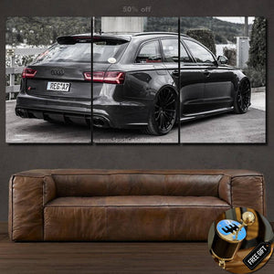 Audi RS6 MTM Canvas FREE Shipping Worldwide!! - Sports Car Enthusiasts