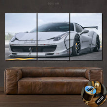 Laden Sie das Bild in den Galerie-Viewer, 458 Italia Liberty Walk Canvas FREE Shipping Worldwide!! - Sports Car Enthusiasts