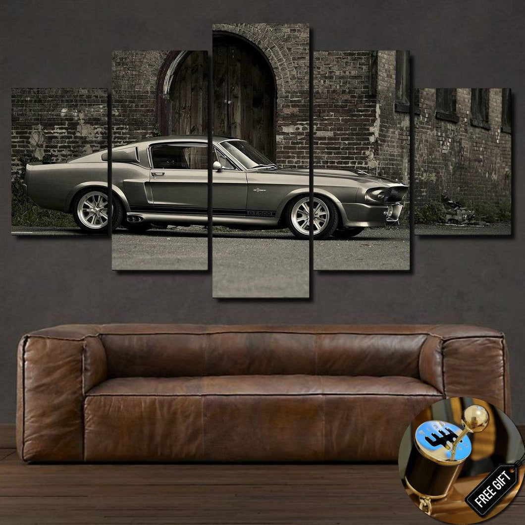 Ford Mustang Shelby GT500 Canvas FREE Shipping Worldwide!! - Sports Car Enthusiasts