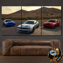 Load image into Gallery viewer, Dodge Challenger SRT Canvas FREE Shipping Worldwide!! - Sports Car Enthusiasts