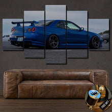 Laden Sie das Bild in den Galerie-Viewer, GT-R R34 Canvas 3/5pcs FREE Shipping Worldwide!! - Sports Car Enthusiasts