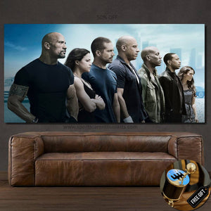 Fast & Furious Canvas FREE Shipping Worldwide!! - Sports Car Enthusiasts