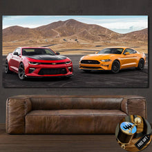 Charger l&#39;image dans la galerie, Mustang &amp; Camaro Canvas FREE Shipping Worldwide!! - Sports Car Enthusiasts