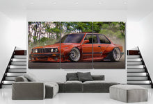Charger l&#39;image dans la galerie, BMW E30 Canvas FREE Shipping Worldwide!! - Sports Car Enthusiasts