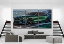 Charger l&#39;image dans la galerie, BMW M8 Gran Coupe Canvas 3/5pcs FREE Shipping Worldwide!! - Sports Car Enthusiasts