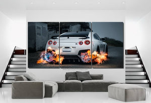 Nissan GT-R R35 Canvas FREE Shipping Worldwide!! - Sports Car Enthusiasts