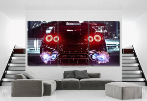 GT-R R35 Canvas FREE Shipping Worldwide!! - Sports Car Enthusiasts