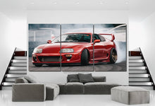 Laden Sie das Bild in den Galerie-Viewer, Toyota Supra Canvas FREE Shipping Worldwide!! - Sports Car Enthusiasts