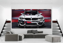 Load image into Gallery viewer, BMW M4 GT4 Canvas 3/5pcs FREE Shipping Worldwide!! - Sports Car Enthusiasts