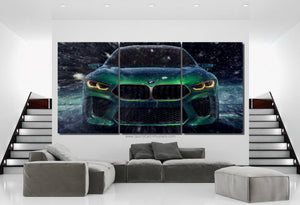 BMW M8 Canvas 3/5pcs FREE Shipping Worldwide!! - Sports Car Enthusiasts