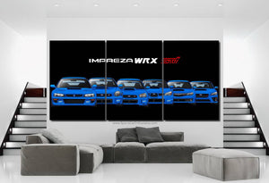 Subaru Impreza WRX STI Evolution Canvas FREE Shipping Worldwide!! - Sports Car Enthusiasts