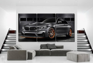 BMW M4 GTS Canvas 3/5pcs FREE Shipping Worldwide!! - Sports Car Enthusiasts