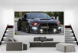 Ford Mustang 3pcs Canvas FREE Shipping Worldwide!! - Sports Car Enthusiasts
