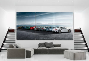 Porsche Evolution Canvas FREE Shipping Worldwide!! - Sports Car Enthusiasts