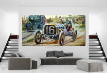 Charger l&#39;image dans la galerie, Vintage Car Canvas FREE Shipping Worldwide!! - Sports Car Enthusiasts