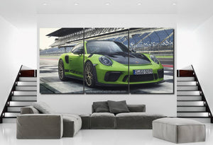 Porsche 911 GT3 RS Canvas 3/5pcs FREE Shipping Worldwide!! - Sports Car Enthusiasts